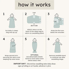 Sleep Bag Swaddler in Cloud