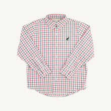 Dean's List Dress Shirt Old Town Tattersall with Grier Green Stork