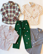 Dean's List Dress Shirt(Flannel) Charlie Place Plaid with Grandison Rd. Gray Stork
