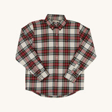 Dean's List Dress Shirt(Flannel) Charlie Place Plaid with Grandison Rd. Gray Stork