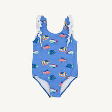 Ruehling Ruffle Bathing Suit, Here Fishy Fishy