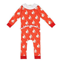 Red Santa Glows Pajamas, Baby Girl