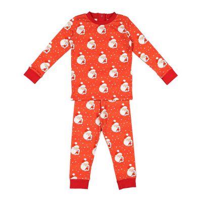 Red Santa Glows Pajama Set