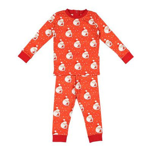Red Santa Glows Pajama Set