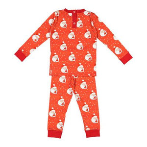 Red Santa Glows Pajama Set