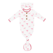 Knotted Gown with Bow Set in Bow