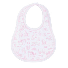 Pink Wild West Toile Bib