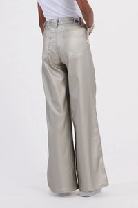 Girls Woven Pants Silver