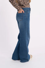 Girls Woven Pants Light Blue Denim