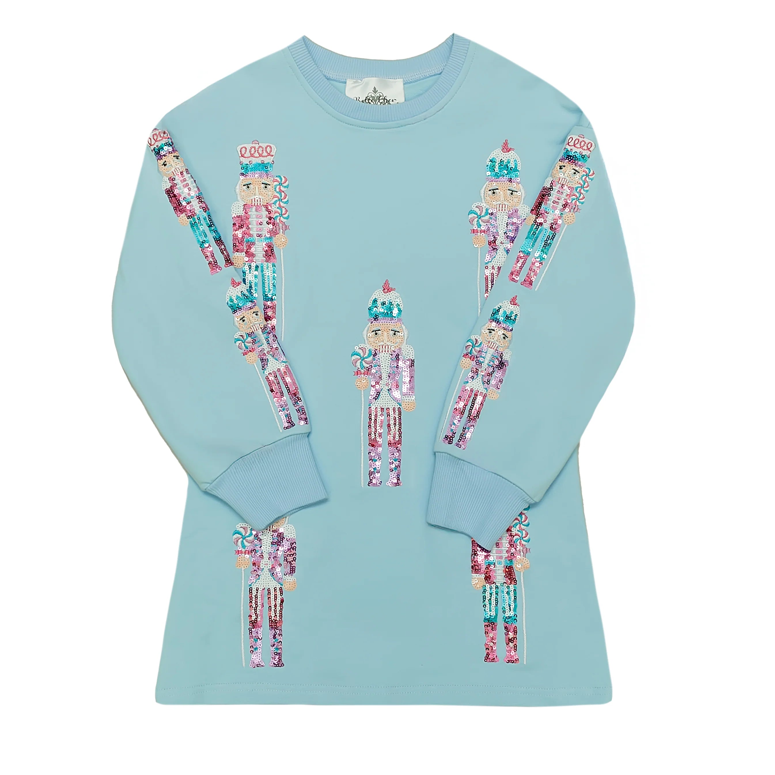 Light Blue Nutcracker Dress  Over The Moon