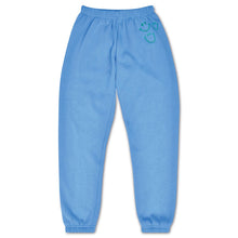 Happy Faces Bright Blue Basic Sweatpants