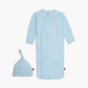 Magnetic Gown & Hat Set Pin Blue Dot