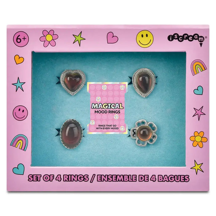 Magical Mood Rings Set of 4