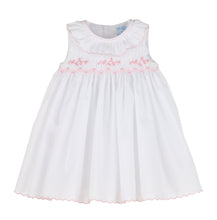 Smocked Pink Feston Dress 12m