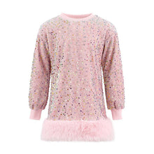 CONFETTI SHIMMER PARTY DRESS