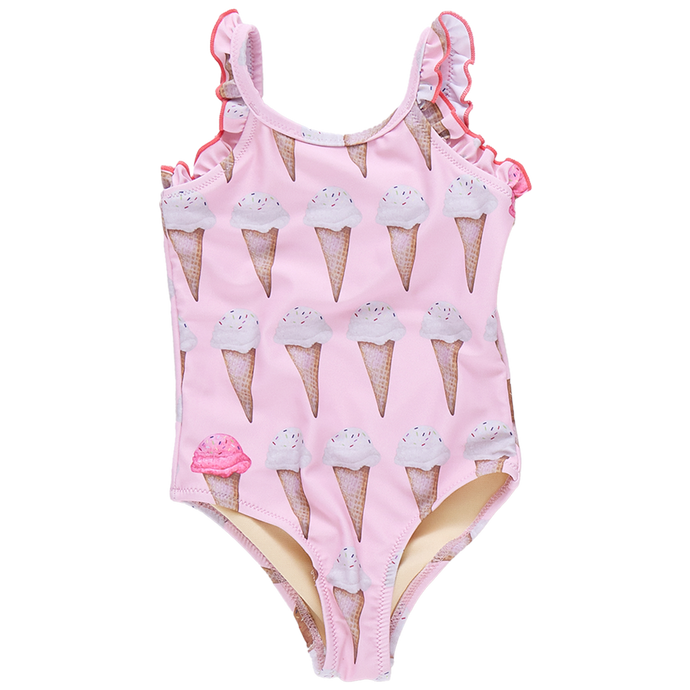 Claire Swim Neapolitan Ice Cream Cones