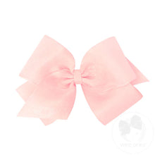 King Organza Overlay Hair Bow