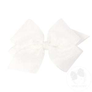 Medium Organza Overlay Hair Bow(7419)