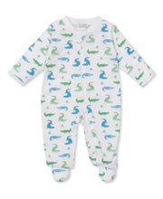 Cruising Crocodiles Zipper Footie