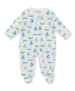 Cruising Crocodiles Zipper Footie