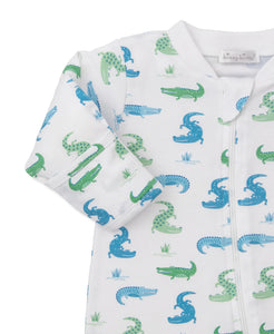 Cruising Crocodiles Zipper Footie