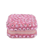 Pink Hearts fully jeweled jewelry box