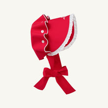 Bellefaire Bonnet, Richmond Red/ White Eyelet