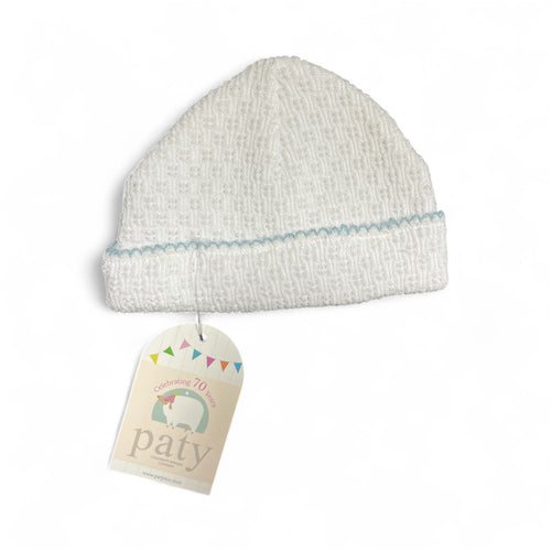 Paty Knit Saylor Beanie #126
Blue / No Bow