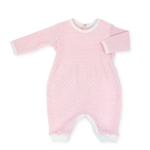 Pink Long Sleeve Romper
