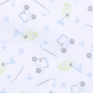Tiny Tee Time Printed Sleeveless Bubble