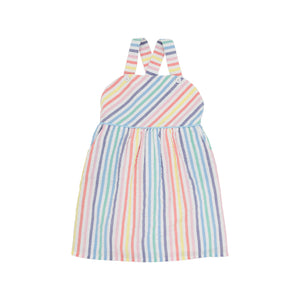 Ruthie Day Dress
Happy Hues Seersucker With Beale Street Blue