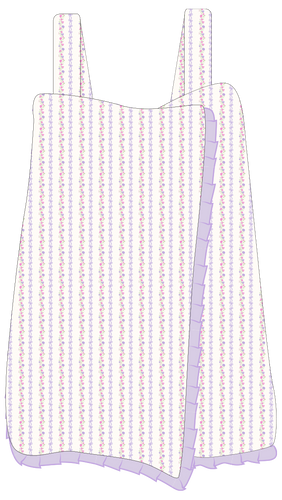 Sweet Heart Vine Plush Spa Wrap