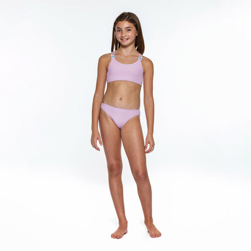 Little Mimi Bikini Set Lavender Lily Rib