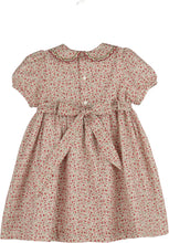 Mulberry Floral Smock Dress Red