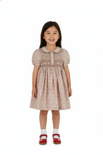 Mulberry Floral Smock Dress Red