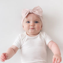 Bow Headband in Latte Blush