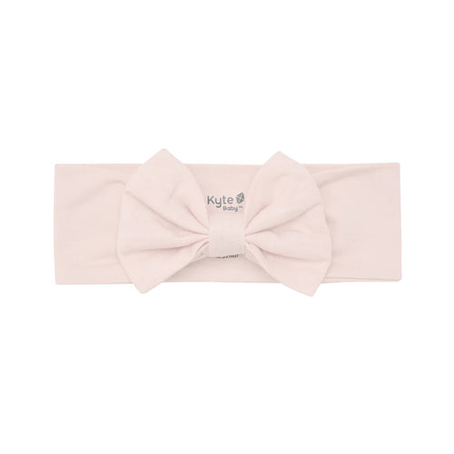Bow Headband in Latte Blush