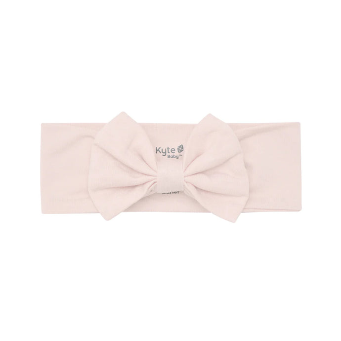 Bow Headband in Latte Blush