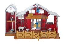 Big Country Adventure 38-Piece Dairy Barn Playset