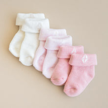 Baby 3-Pack Socks in Pastel, COLOR
CLOUD/SAKURA/CREPE