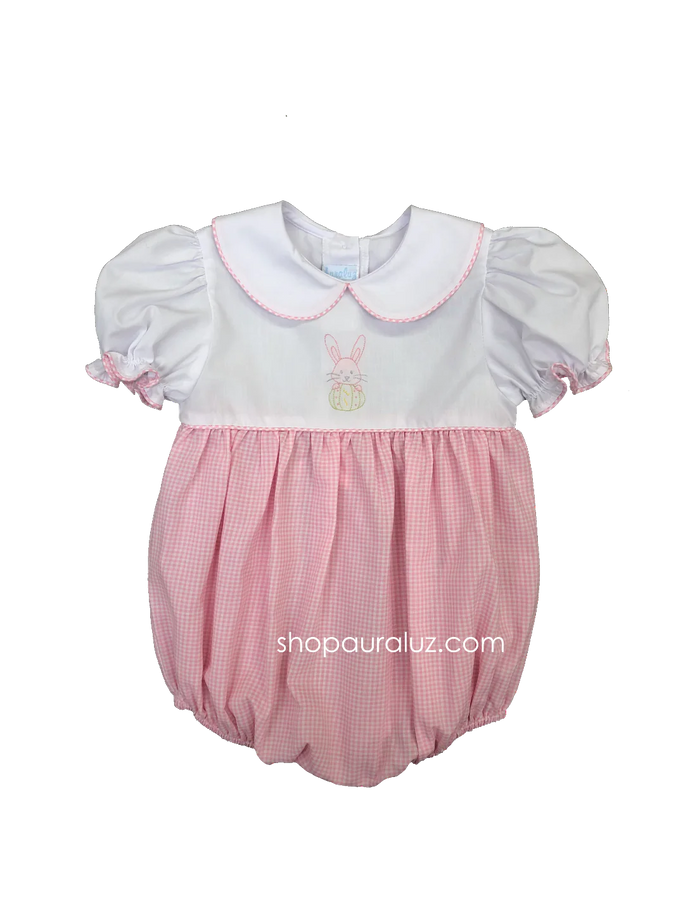Bunny Bubble, Pink Check