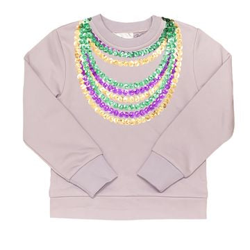 Beads Lavender Sweatshirt
