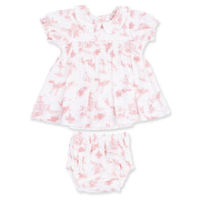 Ballet Toile Smocked Dress Set