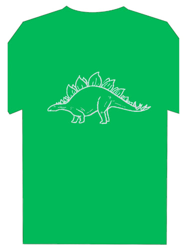 SS Green Stegosaurus T-Shirt