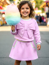 Lavender Flared Skirt