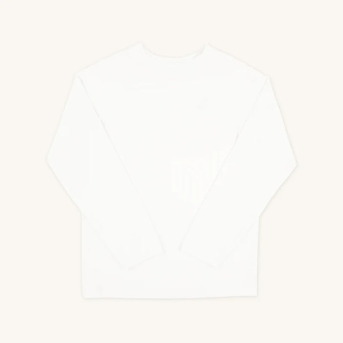 Walker's Wave Spotter Swim Shirt (UPF 35+) Worth Ave White