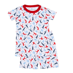 Rookie Lineup Boy Short Pajama Set