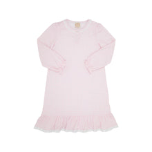 Marning Morning Gown Palm Beach Pink Gingham with Worth Avenue White Eyelet