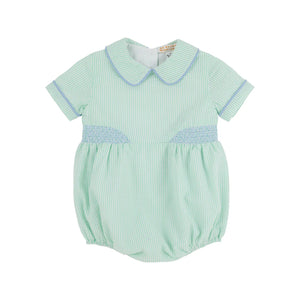 Brentley Bubble
Grace Bay Green Seersucker with Worth Avenue White and Beale Street Blue