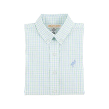 Dean’s List Dress Shirt
Sea Island Seafoam and Beale Street Blue Windowpane